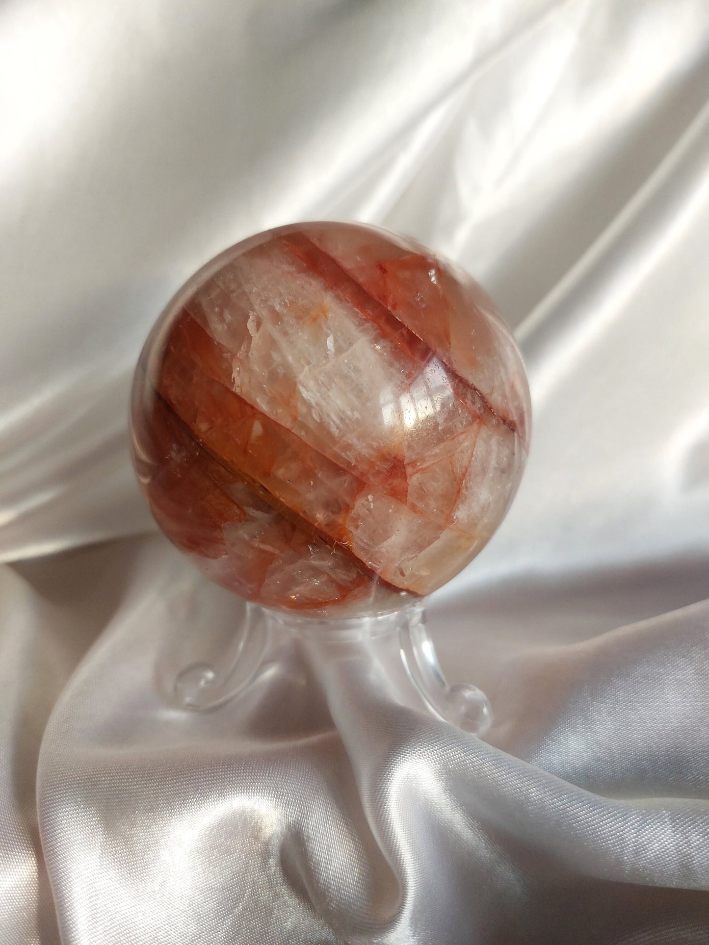 Fire Quartz Sphere