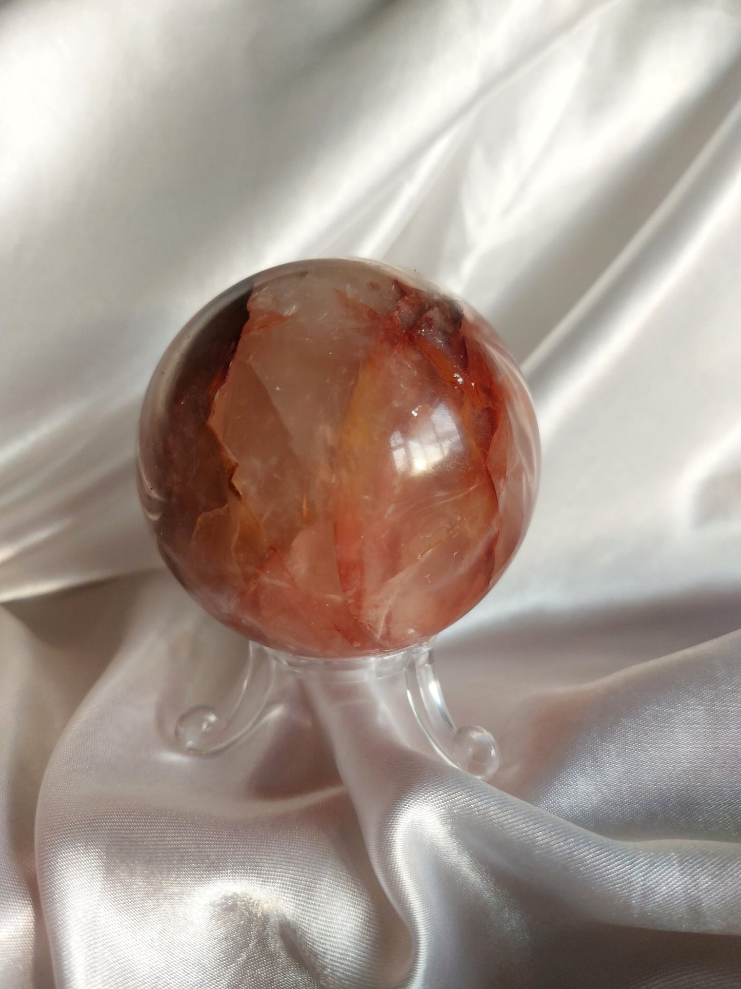 Fire Quartz Sphere